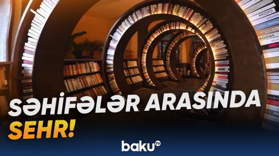 Şanşao şəhərindəki kitabxana turistləri cəlb edir