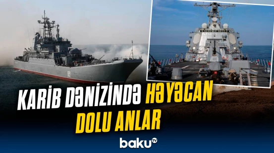 Karib dənizində 3 günlük hərbi təlimə start verilib