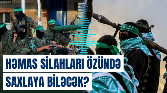 HƏMAS bütün silahları ABŞ-yə təhvil verməyəcək?
