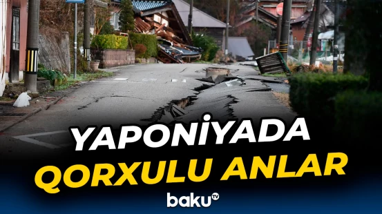 7,6 maqnitudada zəlzələ müşahidə kameralarına düşüb