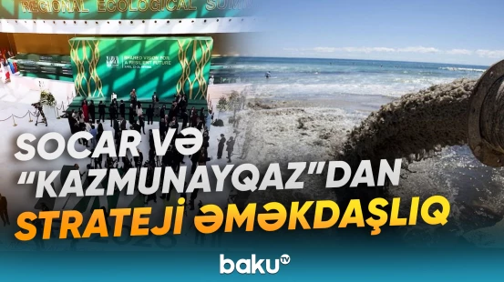 Xəzərdə yeni təşəbbüs: metan tullantılarının azaldılması planı - Baku TV