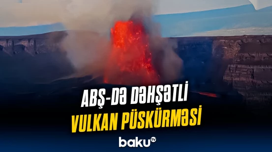 Havay adalarında Kilauea vulkanı püskürdü