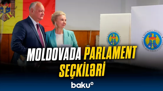 Moldovada parlament seçkiləri keçirilir