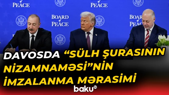 Prezident İlham Əliyev mərasimdə iştirak edib