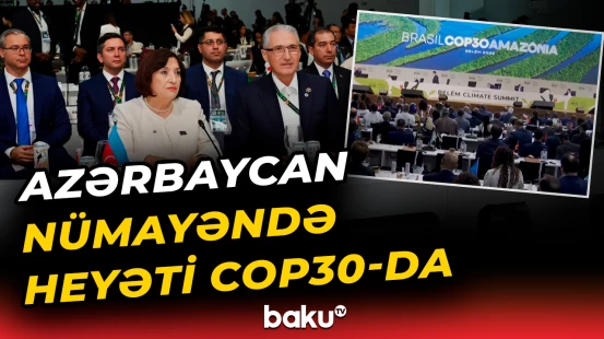 Braziliyada COP30 rəsmi olaraq başladı