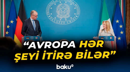 Meloni Aİ liderlərini Trampa qarşı çıxmamağa inandırıb