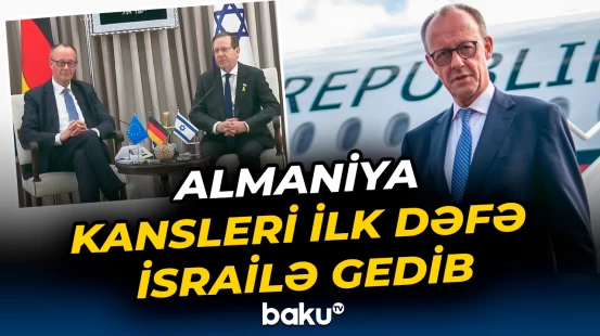 Almaniya Kansleri ilk dəfə İsrailə gedib