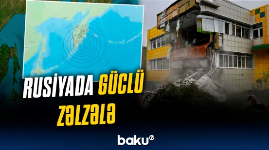 Zəlzələ nəticəsində bir sıra evlər dağıntılara məruz qaldı