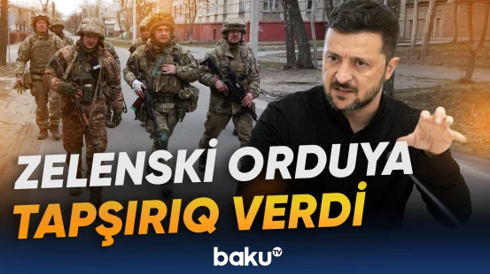 Ukrayna Prezidenti korpus komandirləri ilə görüşdü
