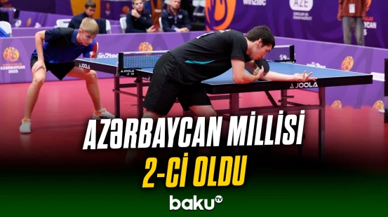 Qəbələdə keçirilən final qarşılaşmasında tennisçilərimiz Rusiya millisinə uduzdu