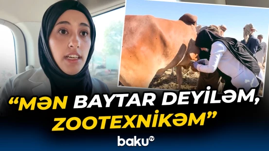 26 yaşlı könüllü ucqar kəndlərdə fermerlərə yardım edir