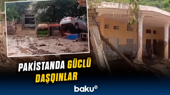 Pakistanda daşqın zamanı 351 nəfər öldü