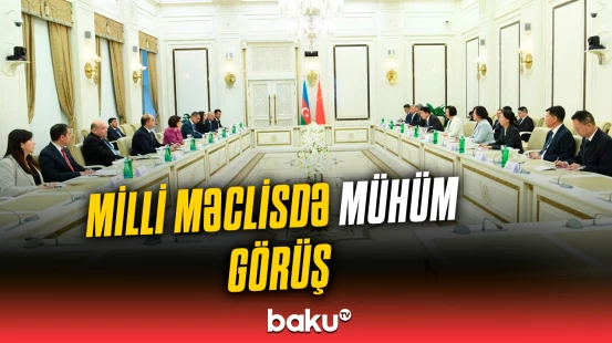 Sahibə Qafarova Çinin nümayəndə heyətini qəbul etdi