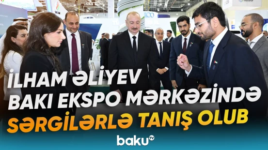 Prezident sərgilərlə tanış oldu