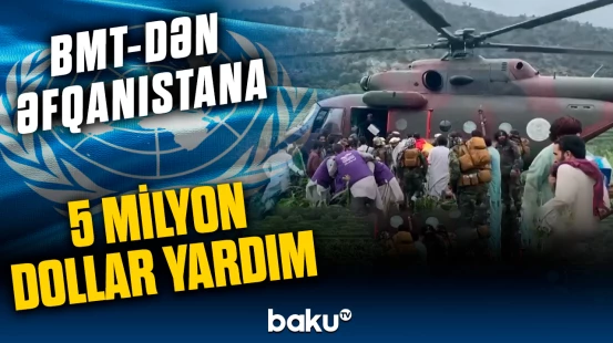 Əfqanıstanda dəhşətli zəlzələnin fəsadları belə aradan qaldırılır