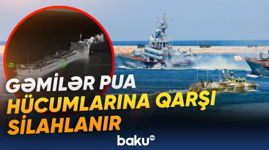 Dənizdə pilotsuz aparatlara qarşı yeni müdafiə başlayıb
