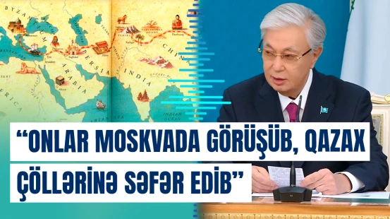 Tokayev Pezeşkianla görüşdə Şah İsmayıl və Nadir Şahdan danışdı