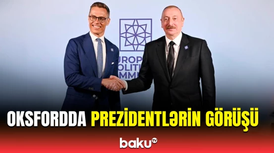 İlham Əliyev Oksfordda bir sıra görüşlər keçirdi