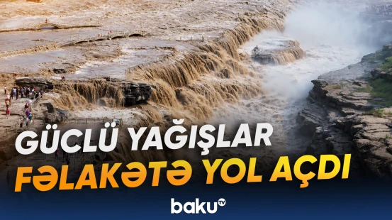 Çində daşqınlar səbəbindən ölənlər var
