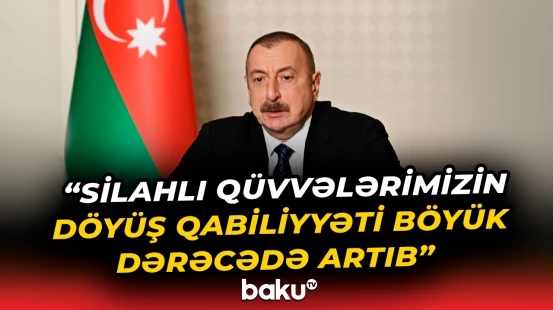 Ordumuz yeni silah və texnika ilə təchiz edilib