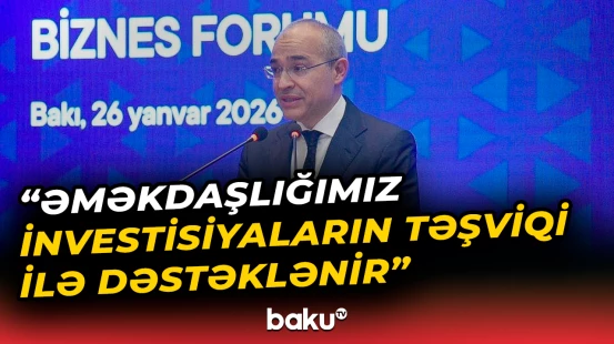“Əməkdaşlığımız investisiyaların təşviqi ilə dəstəklənir” | Mikayıl Cabbarov