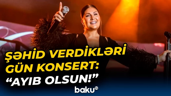 Sibel Canın səhnədə gülərək şəhidləri yad etməsi tənqid olundu