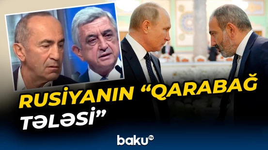 Paşinyan Koçaryan və Sarkisyanı "Kremlin agenti" adlandırdı