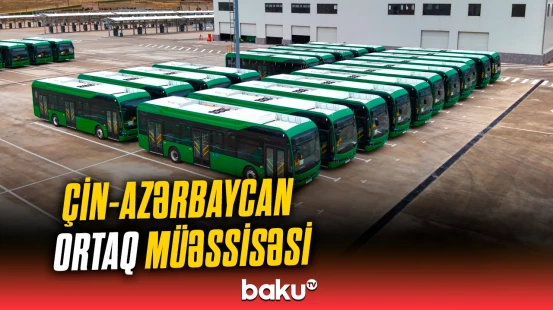 Sumqayıt Sənaye Parkında elektrik avtobuslarının istehsalına başlanılır