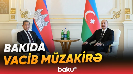 İlham Əliyevin Kambocanın Baş naziri ilə görüşü barədə detallar - Baku TV