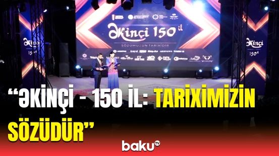 Əkinçi - 150 il | BAKU TV əməkdaşı mükafatlandırıldı