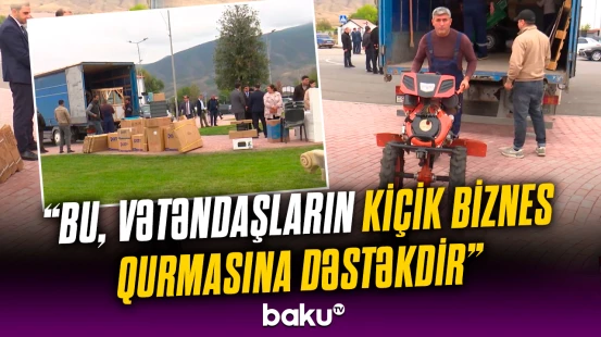 15 sakinə özünüməşğulluq aktivi təqdim edilib | Xocalı