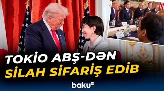 Şinzo Abenin istifadə etdiyi qolf çubuğu Trampa hədiyyə olunub