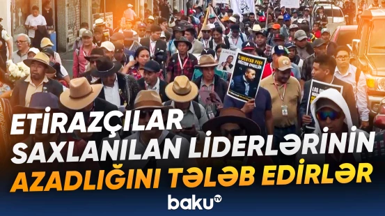 Qvatemalada etiraz aksiyası keçirildi