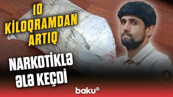 Zaqatalada keçmiş məhkum narkotiklə tutuldu