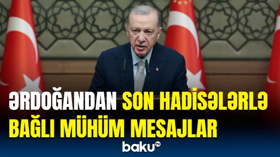 AKP-də buna yer yoxdur | Ərdoğandan alqışlarla qarşılanan çıxış