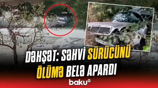 Yüksək sürət faciə ilə nəticələndi | Bakı-Quba yolunda ağır qəza
