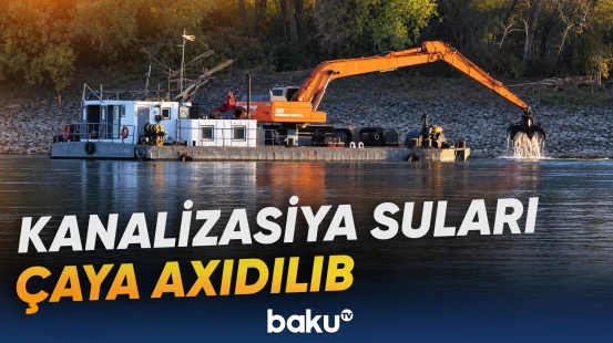 Dunayın sularının bulanması ilə bağlı kanalizasiya sularının çaya axıdıldığı bildirilir