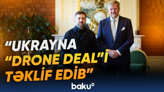 Zelenski Niderland Kralı ilə görüşüb