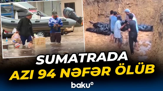 Daşqın və sürüşmədən sonra adanın bəzi yerləri ilə əlaqə kəsilib