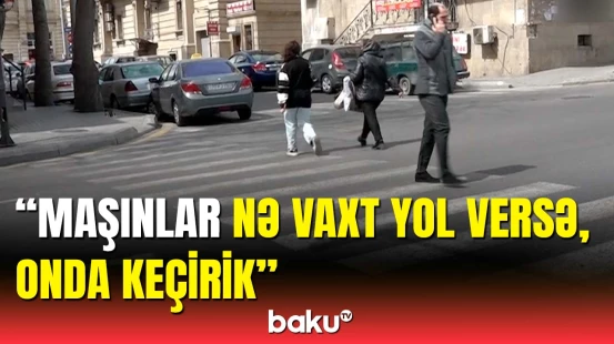 Bizi niyə maşın vurmalıdır? - Bakının işıqsız qalan işıqforları