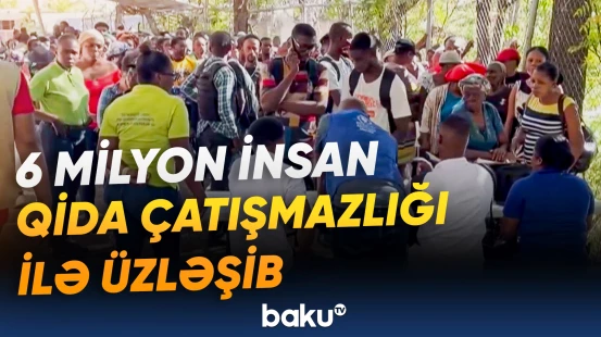 6 milyon insan qida çatışmazlığı ilə üzləşib