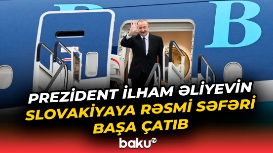 Prezident Slovakiyadan belə yola salındı