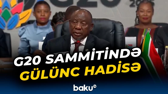 G20 sammitinin qapalı iclasında prezidentin mikrofonu açıq qaldı