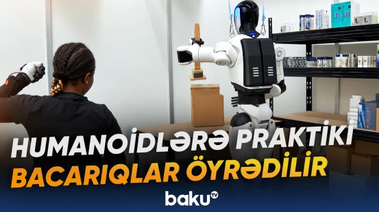Almaniyada yaradılan mərkəzdə humanoid robotlar real işlər üçün praktiki bacarıqlara yiyələnir