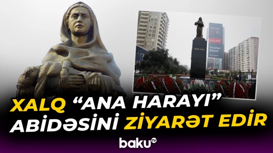 Xalq Xocalı soyqırımında ölənləri yad edir