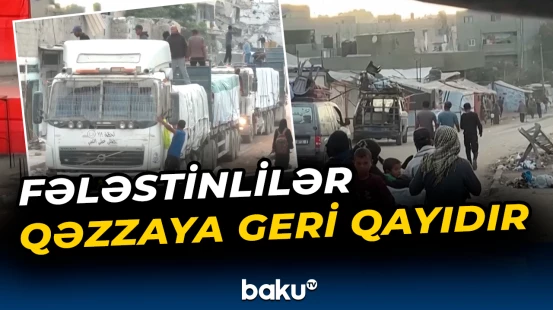 “Həyat tamamilə dayanıb” | Fələstinli qaçqın vəziyyəti açıqladı