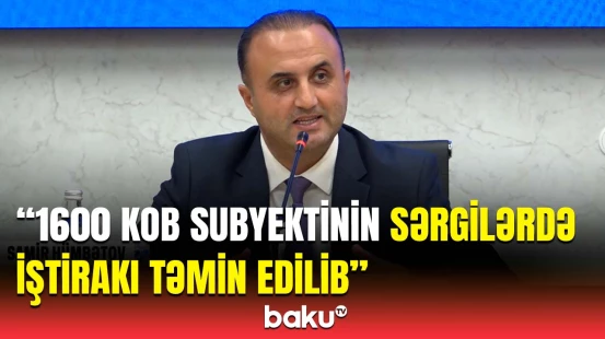 KOB subyektlərinin fəaliyyəti | Samir Hümbətov görülən işləri açıqladı