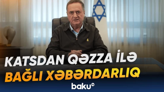 İsrailin müdafiə naziri Qəzza ilə bağlı yeni açıqlama verib