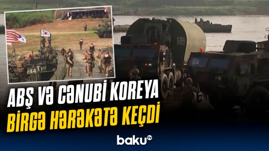 ABŞ və Cənubi Koreya düşmənlərinə belə meydan oxudu