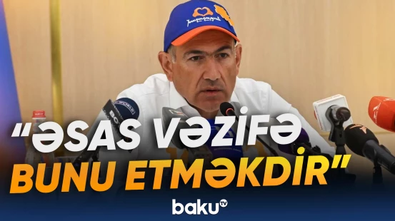 Paşinyan qaz kəmərinin çəkilməsi planlarını açıqlayıb